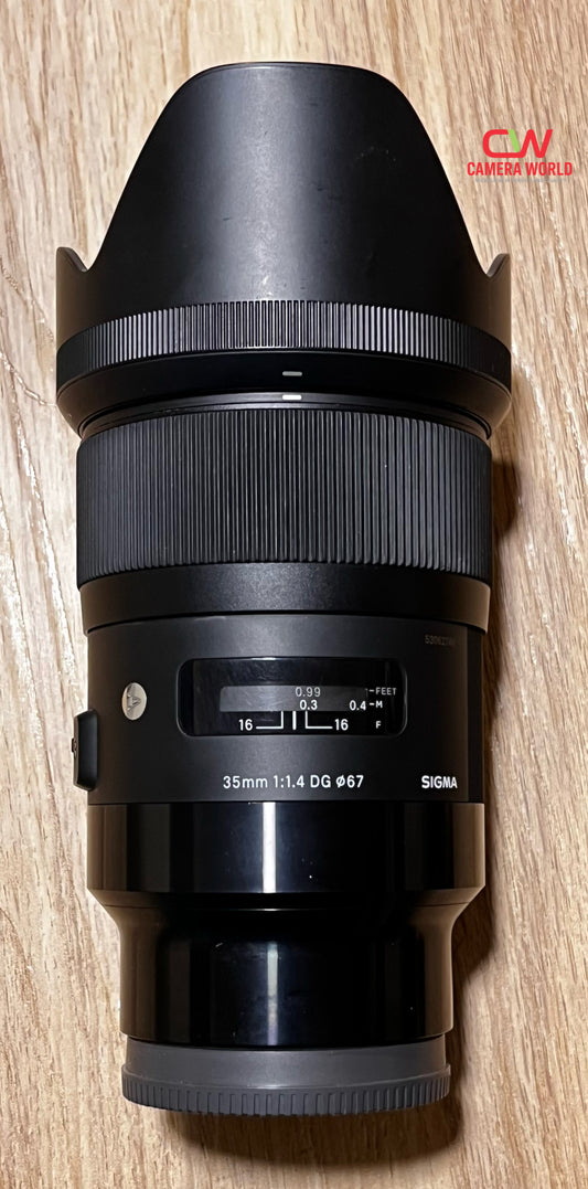 Lens Sigma Sony 35mm 1.4