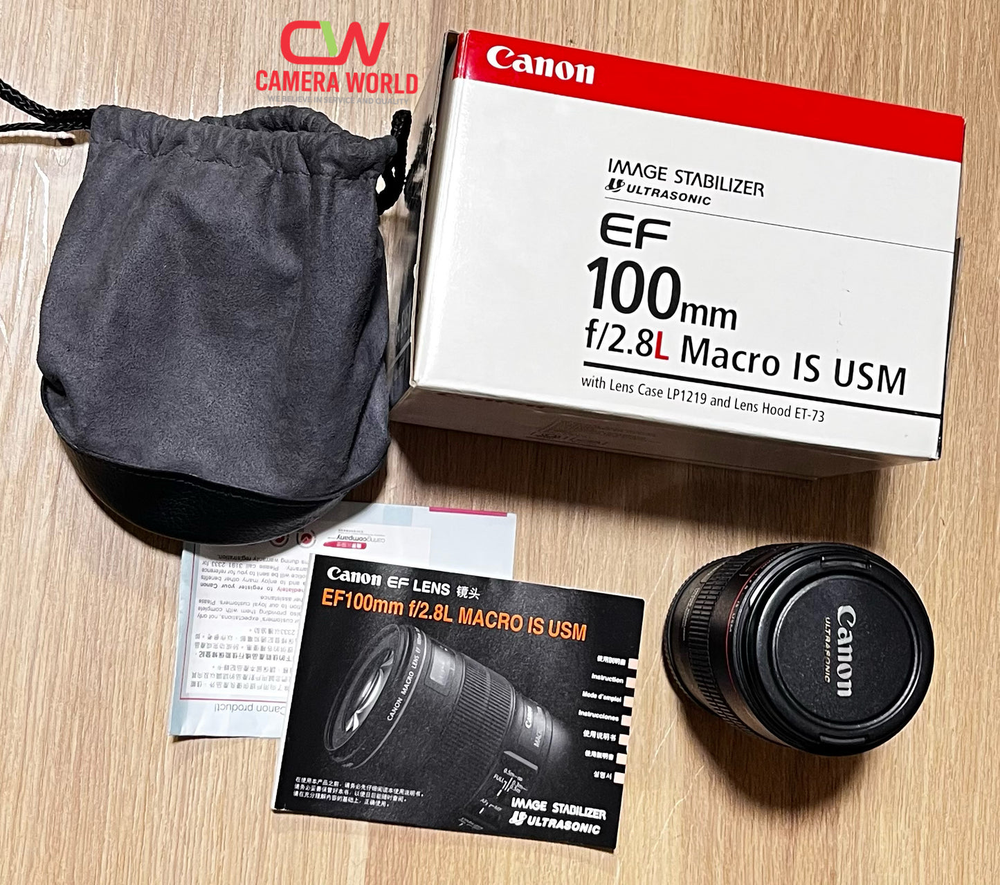CANON EF 100MM F/2.8L MACRO IS USM