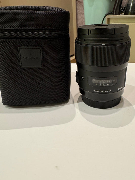 Sigma Art 35mm 1.4 Canon like new - Camera World