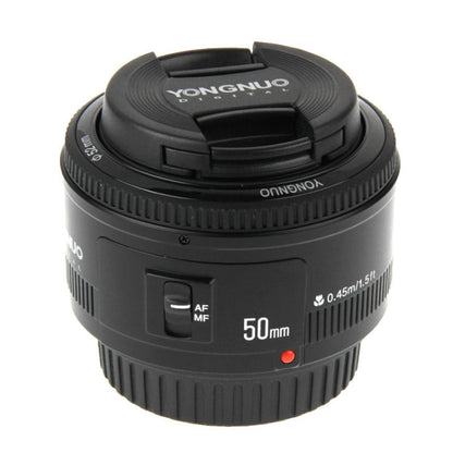 YONGNUO 50mm F1.8 Standard Prime Lens for Canon Camera