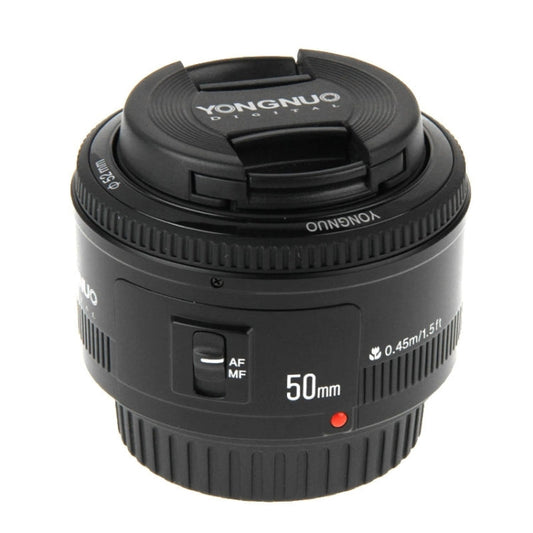 YONGNUO 50mm F1.8 Standard Prime Lens for Canon Camera