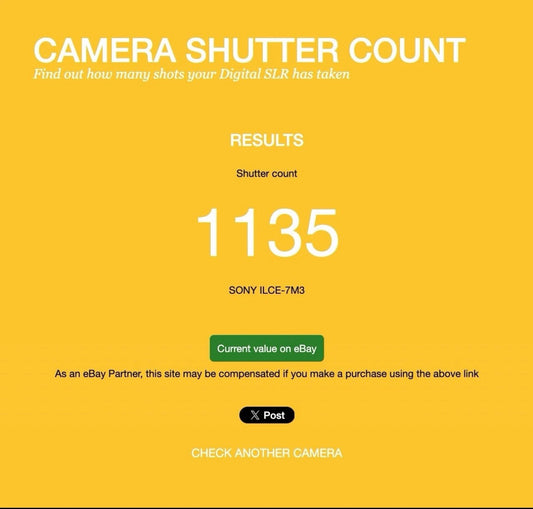 Sony A7III like new Full boxed - Camera World 