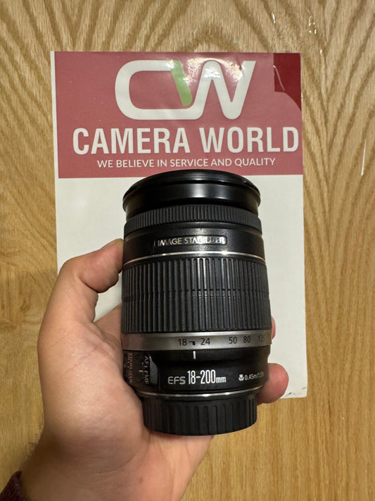 Canon EF - S 18 - 200mm f3.5 - 5.6 IS - Camera World