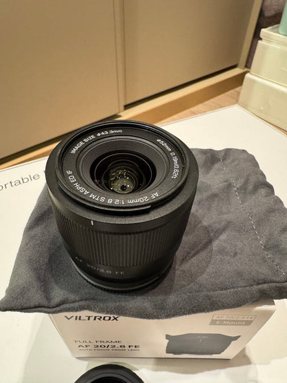 SONY 20mm 2.8 Viltrox lens - Camera World
